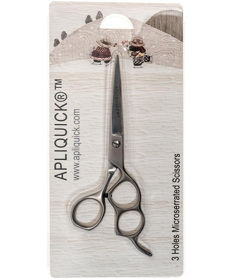 Apliquick forbici microdentate grandi AQ-tg00 - Cucireonline