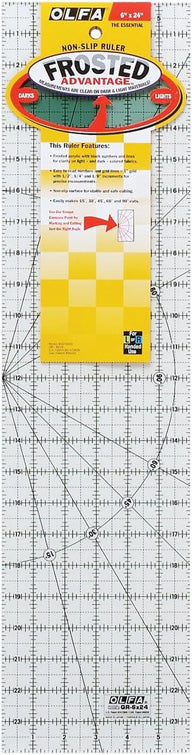 OLFA Frosted QR- 6x24 inch - Cucireonline