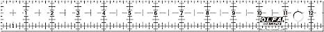 OLFA Frosted 1X12 inch - Cucireonline