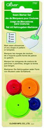 Seam marker set