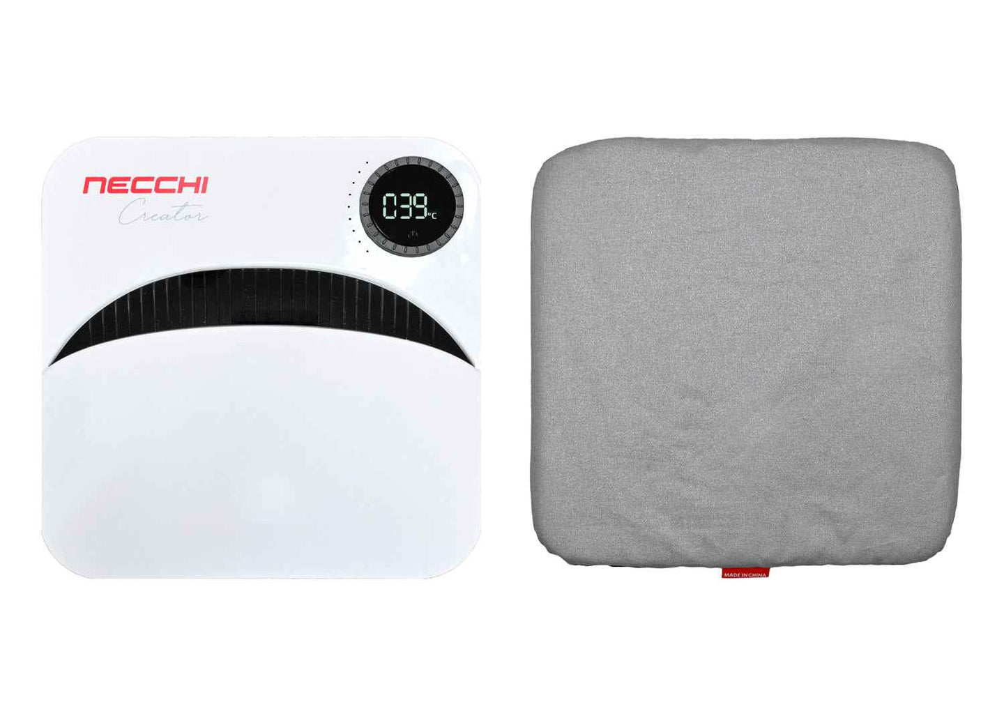 Pressa Necchi FlatPress Creator con Tappetino incluso 22,86 cm x 22,86 cm