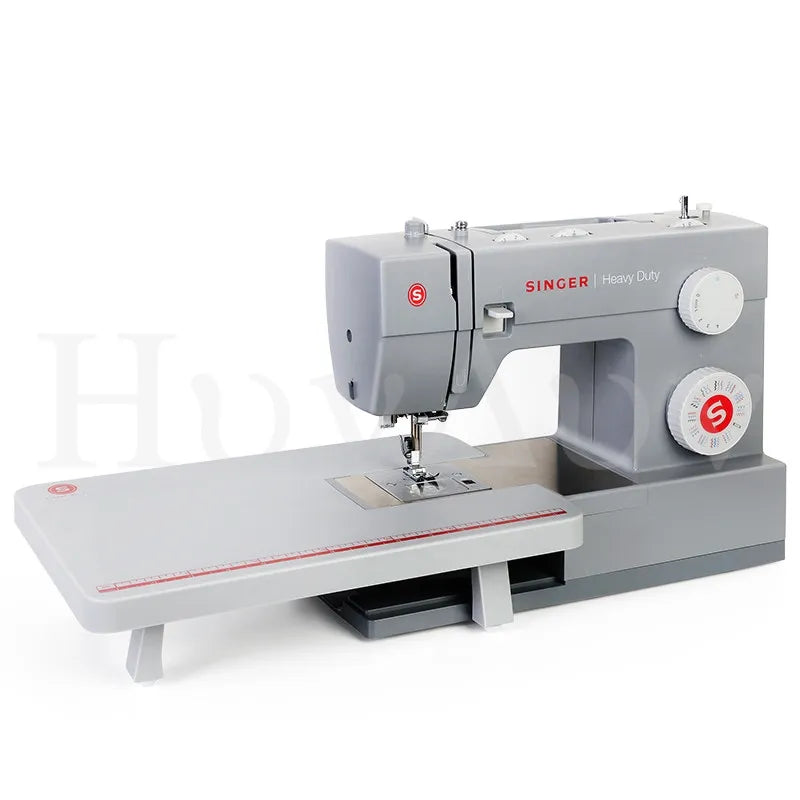 Singer Heavy Duty 4432 con motor potenciado y base alargada