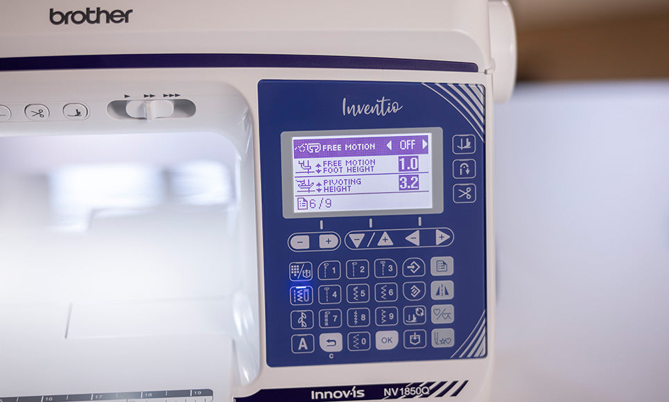 Brother Inventio NV 1850Q macchina per cucire e quilting