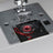 Necchi Q421A Mechanical Sewing Machine with extension table and overlock foot