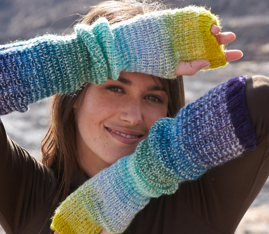 Concept  Symmetric Rainbow Socks & More by Katia