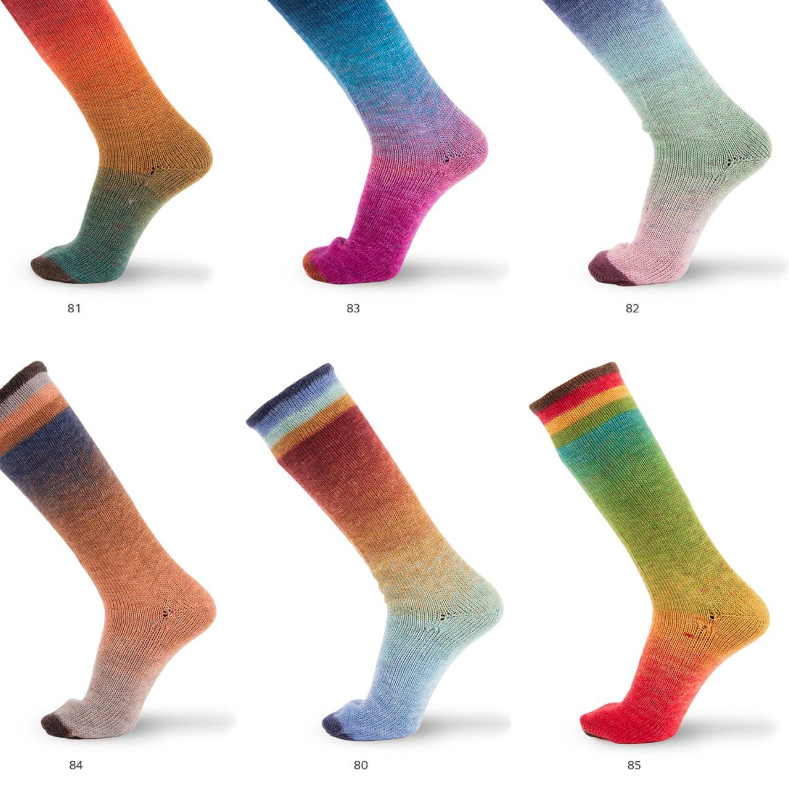 Concept Degradé Symmetric Socks & More by Katia