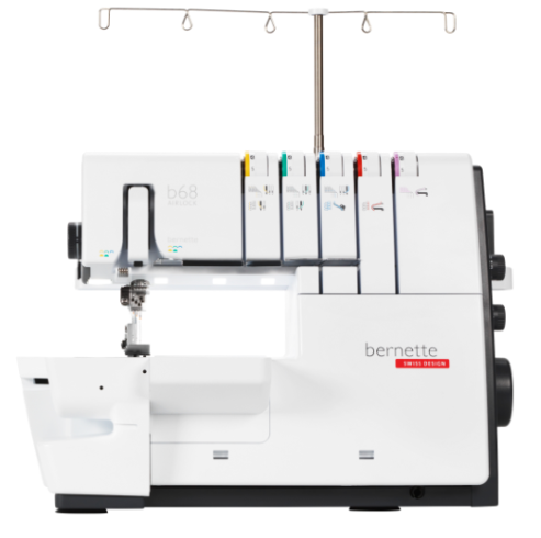 Bernette b68 AIRLOCK mechanical serger with fully automatic threading