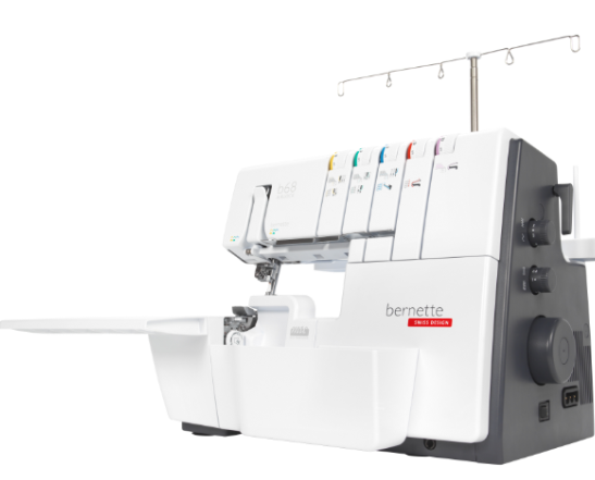 Bernette b68 AIRLOCK mechanical serger with fully automatic threading