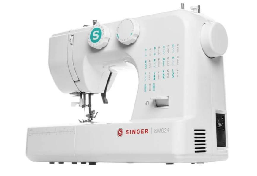 Singer SM024 Máquina de coser mecánica con prensatelas overlock