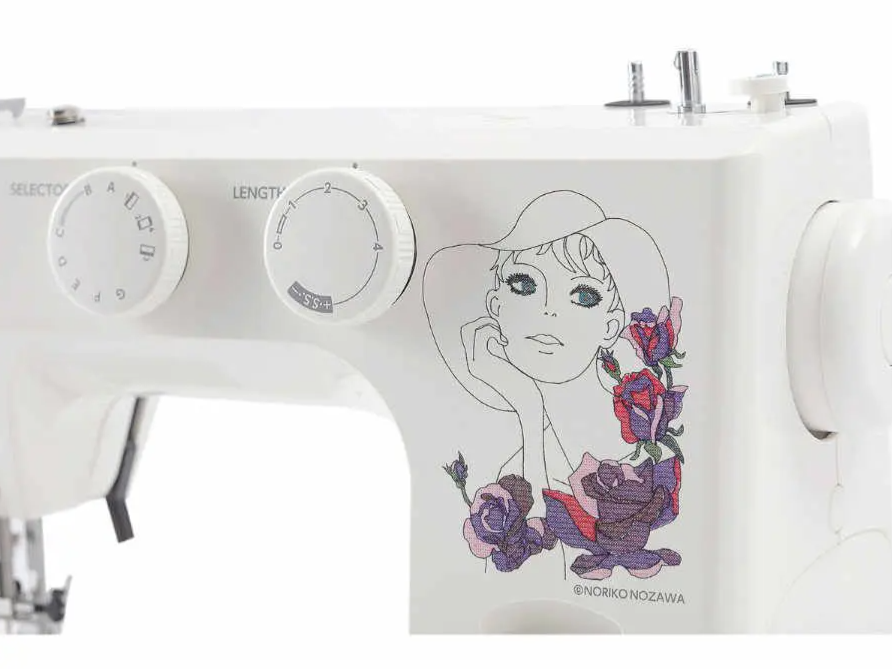 Janome 1028 IT GLAMOUR Macchina per cucire meccanica con piedino tagliacuci