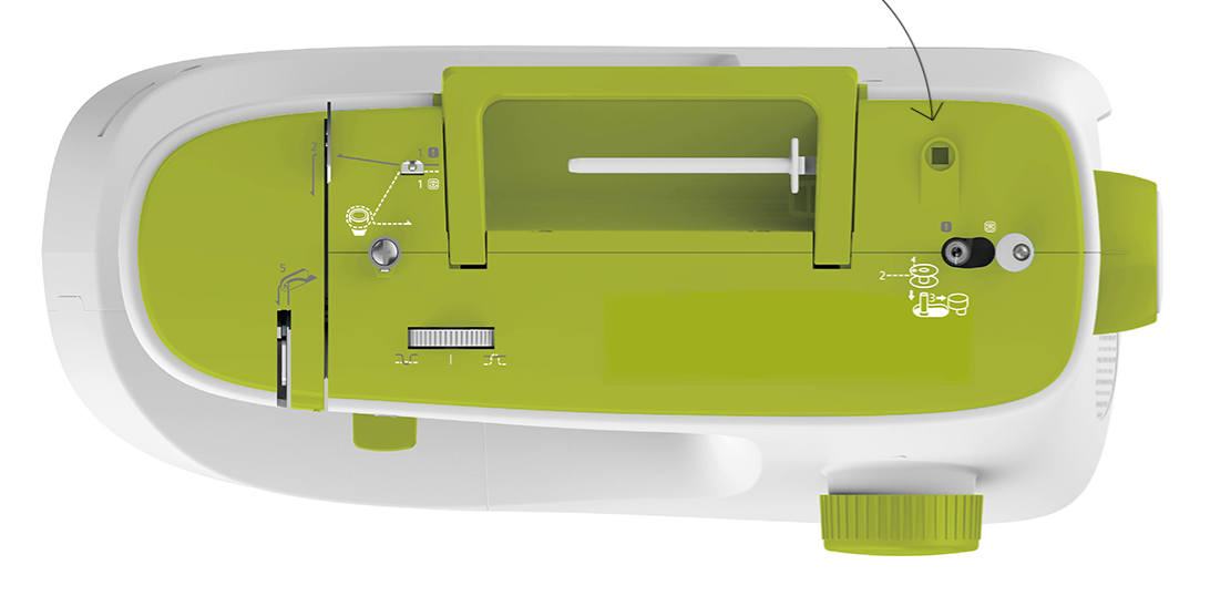 Necchi K408A Macchina per cucire meccanica con 5 anni di garanzia