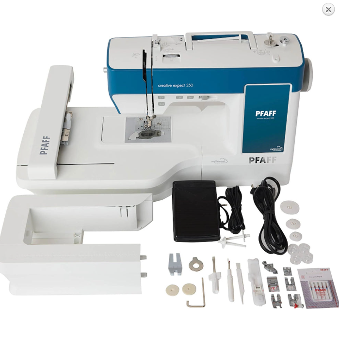 Pfaff Creative Expect 350 - WiFi Sewing and Embroidery Machine | Gold Software