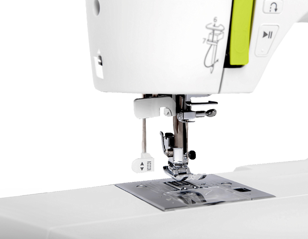 Necchi NC 102 D Elektronische Nähmaschine mit Overlock-Nähfuß