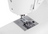 Necchi Creator C360 Electronic Sewing Machine with extension table and overlock foot