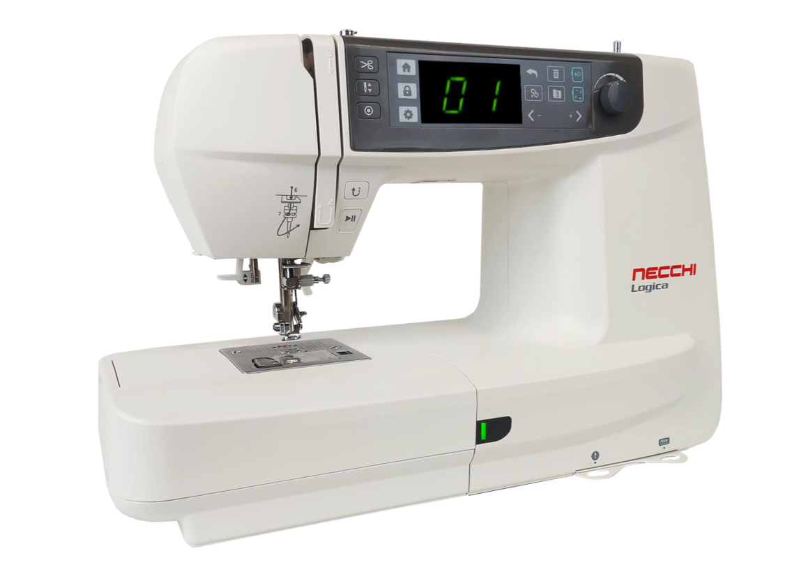 NECCHI LOGICA NCH01AX Macchina per cucito e ricamo