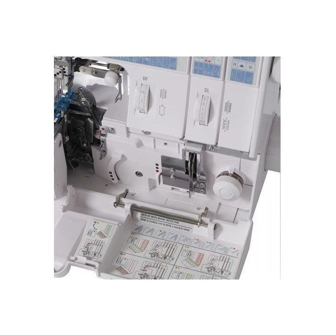 Janome 1200D Tagliacuci meccanica e punto di copertura con 10.000 metri di filo omaggio