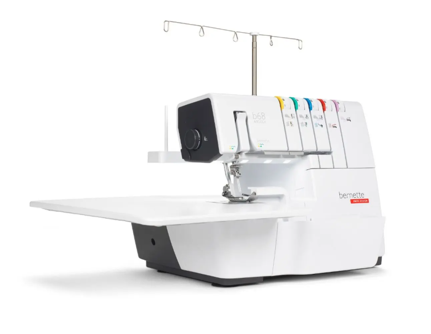 Bernette b68 AIRLOCK mechanical serger with fully automatic threading