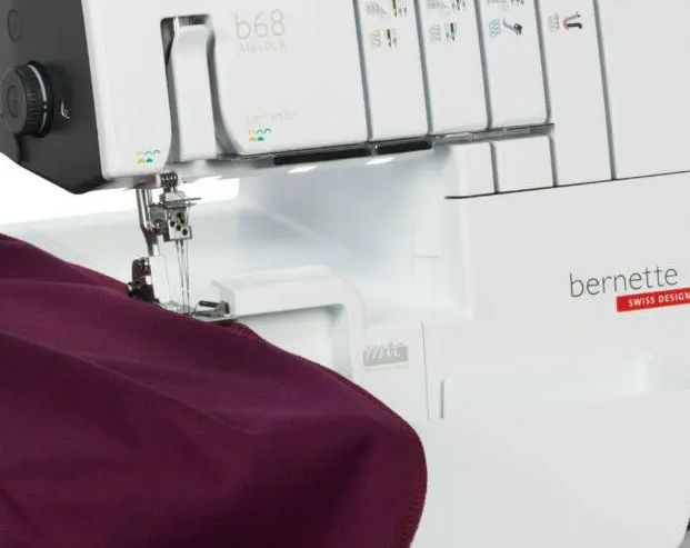 Bernette b68 AIRLOCK mechanical serger with fully automatic threading