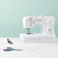 Singer Talent 3323 Mechanical Sewing Machine with Overlock Presser Foot and Scissors
