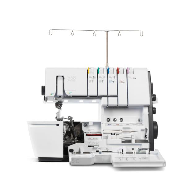 bernette b68 AIRLOCK con infilatura completamente automatica - Cucireonline