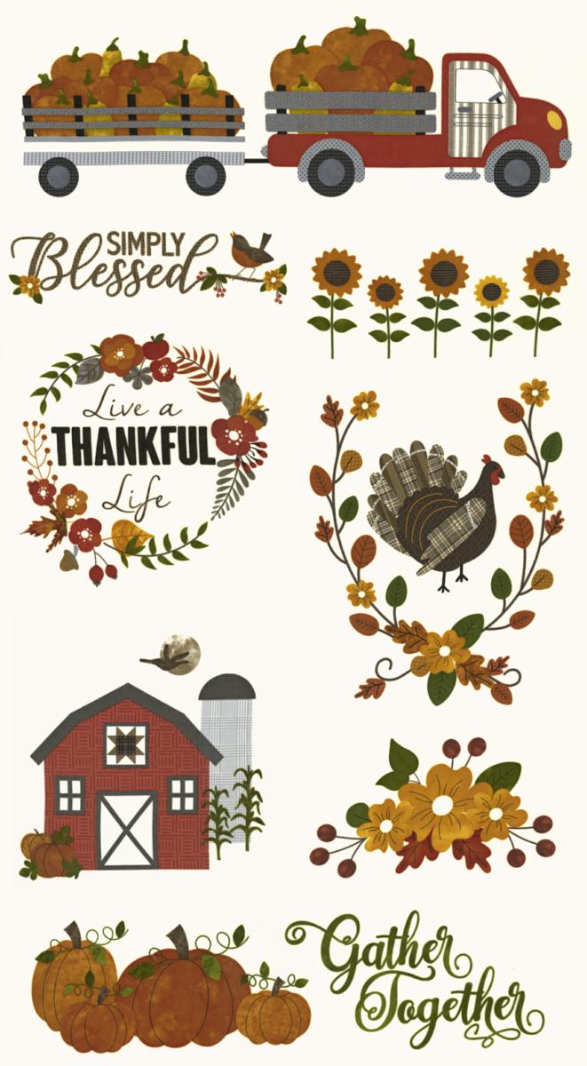 Pannello Autumn Gatherings by Primitive Gatherings - Cucireonline