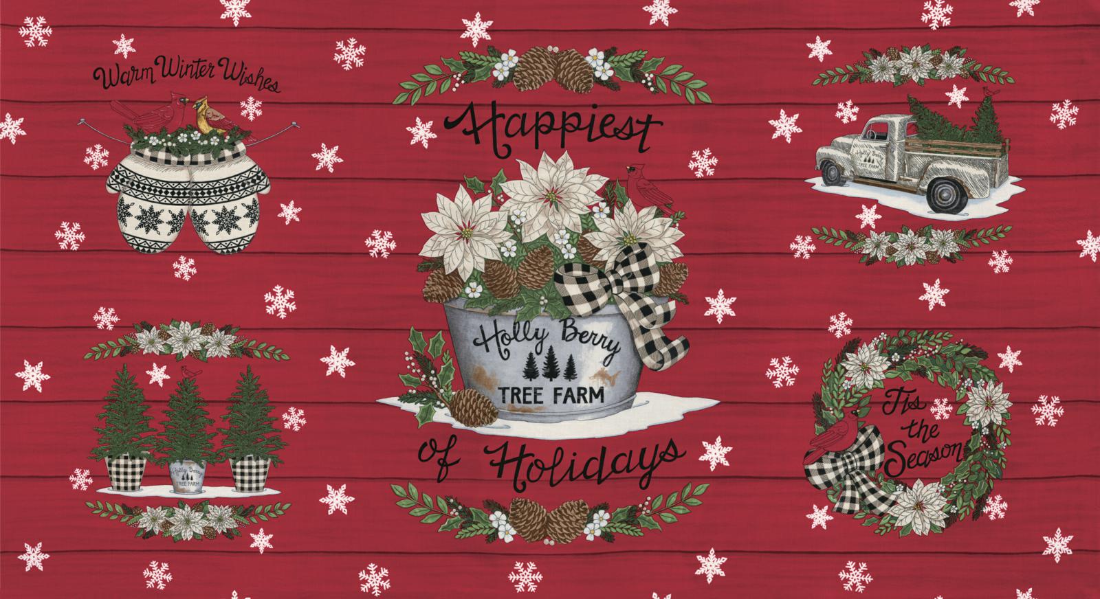 Holly Berry Tree Farm by Deb Strain