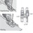 Piedino Pfaff perfect 6mm con guida per sistema IDT - Cucireonline