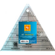 60° Triangle Acrylic Template - Cucireonline