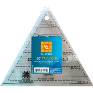 60° Triangle Acrylic Template
