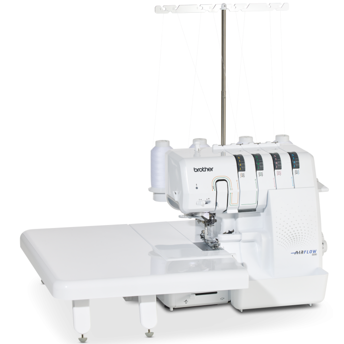 Brother Airflow 3000 tagliacuci con infilatura automatica - Cucireonline