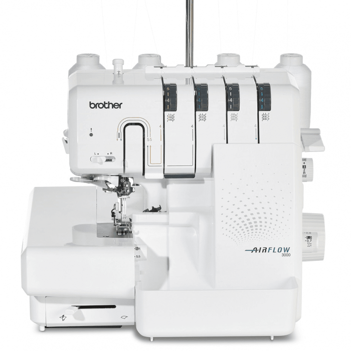 Brother Airflow 3000 tagliacuci con infilatura automatica - Cucireonline