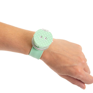 Bracciale con magnete rotondo per contagiri, spilli by Katia