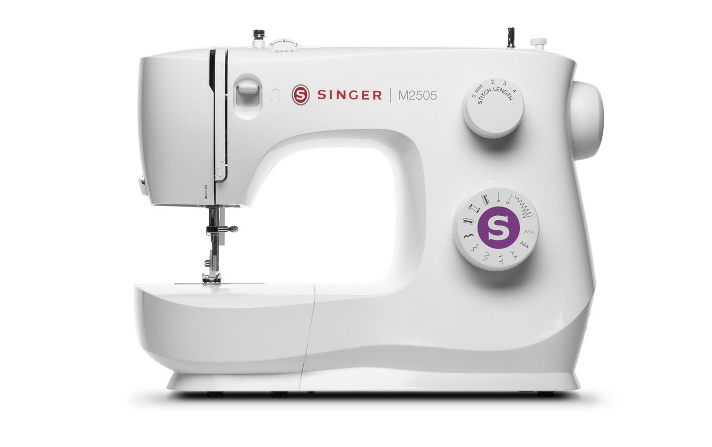 Macchina da cucire meccanica SINGER M 2505 con piedino tagliacuci - Cucireonline