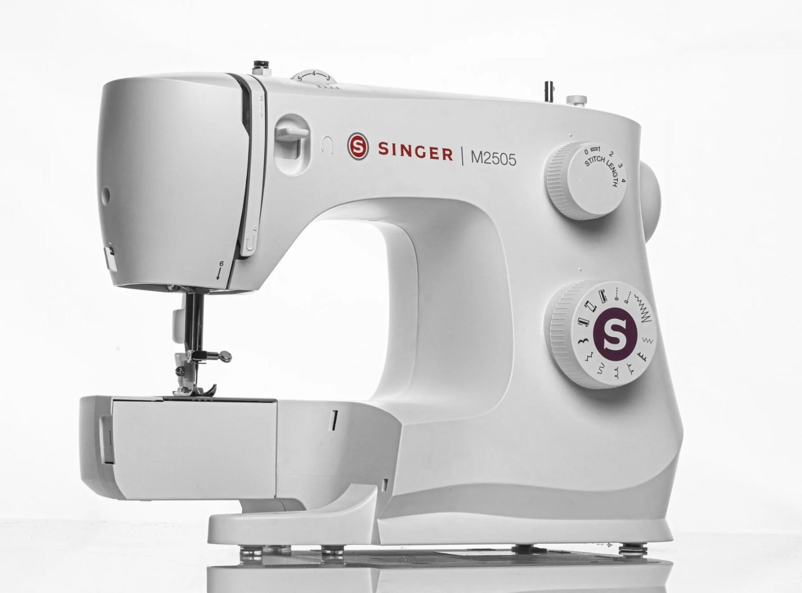 Macchina da cucire meccanica SINGER M 2505 con piedino tagliacuci - Cucireonline