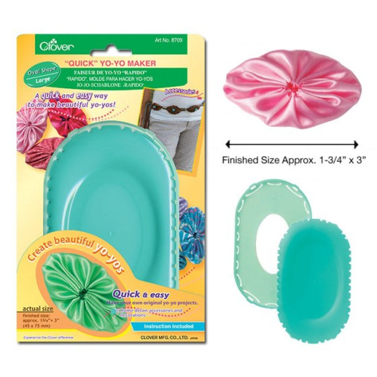 Yo-Yo Maker oval shapes