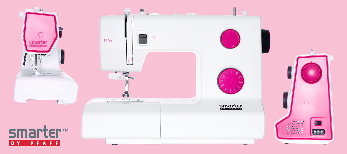 Macchina per cucire Pfaff Smarter 160s con piedino tagliacuci omaggio - Cucireonline