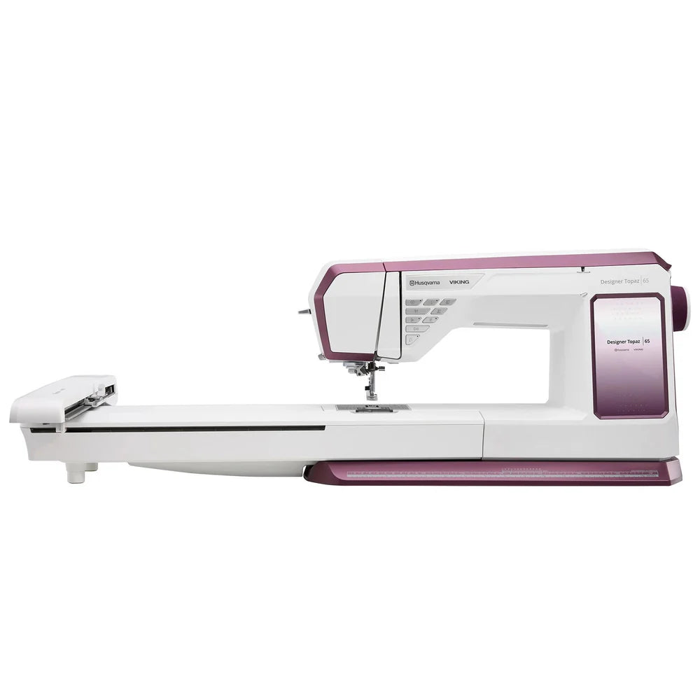 Macchina da cucire e ricamare Husqvarna Viking Designer Topaz 65 con 5 anni di garanzia