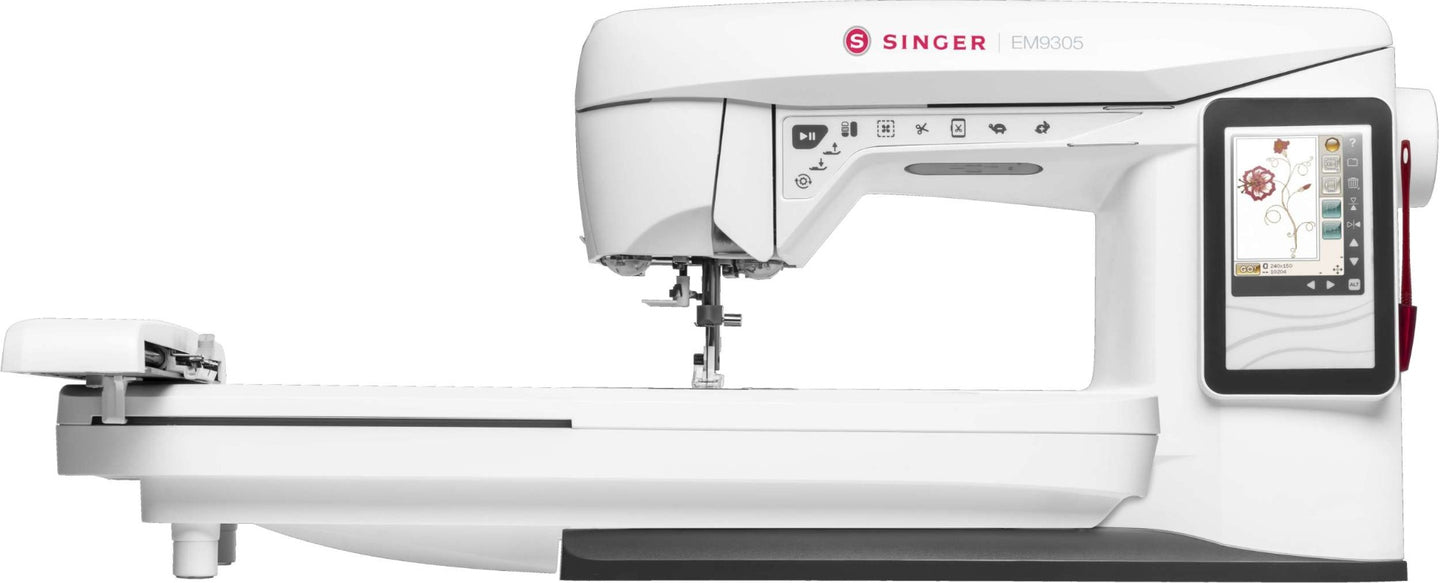 Macchina per ricamo Singer EM9305 con software gold omaggio e 5 anni di garanzia - Cucireonline