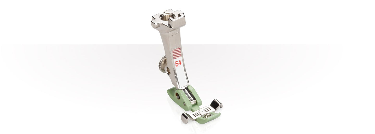 Piedino Bernina per cerniera lampo 54 con soletta antiaderente - Cucireonline