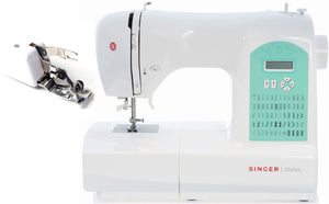 Singer Starlet 6660 Macchina per cucire  con piedino tagliacuci e 5 anni di garanzia