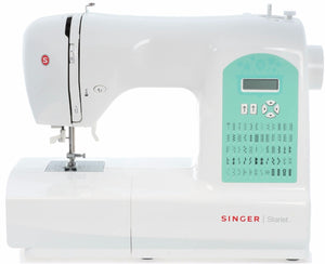 Singer Starlet 6660 Macchina per cucire  con piedino tagliacuci e 5 anni di garanzia