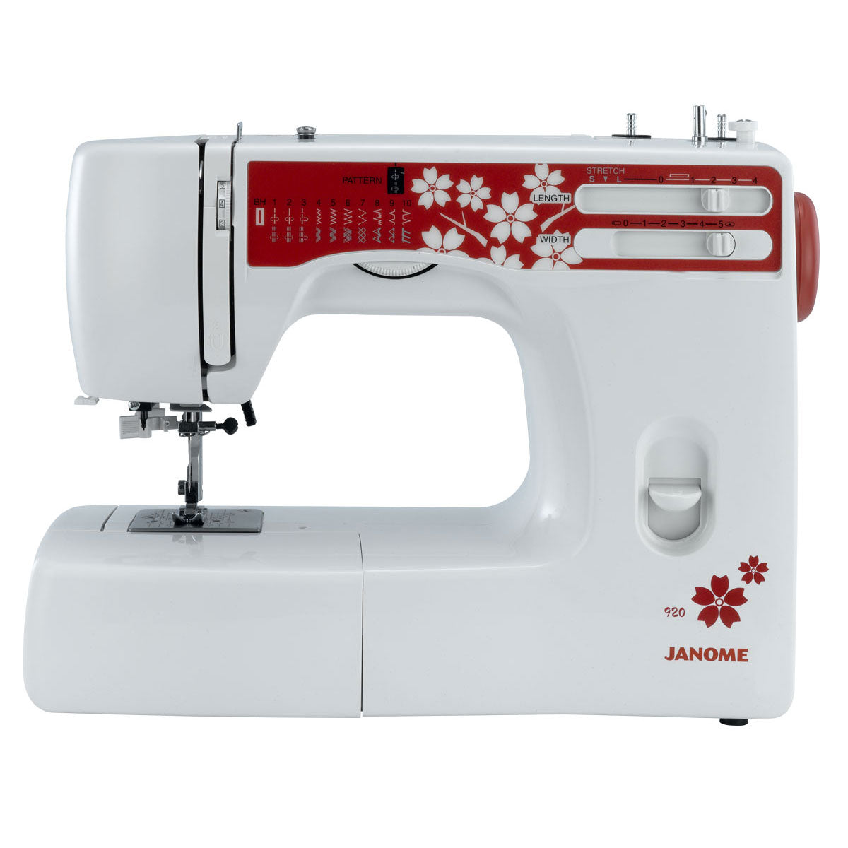 janome 920 con piedino tagliacuci