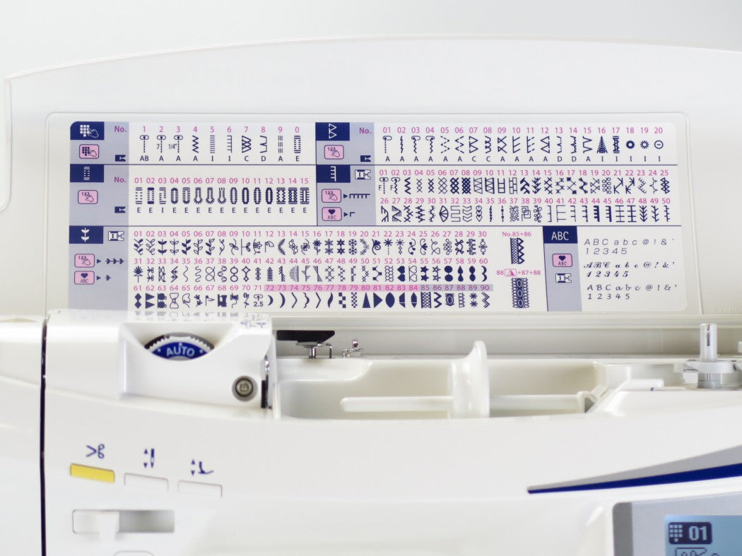 Juki HZL-DX5 con 15 piedini omaggio garanzia ufficiale Juki Italia - Cucireonline
