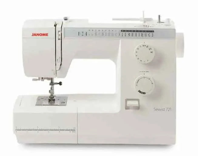 Janome 721S macchina per cucire con piedino tagliacuci