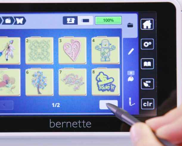 Macchina per ricamare Bernette B70 DECO con 1000 ricami omaggio - Cucireonline