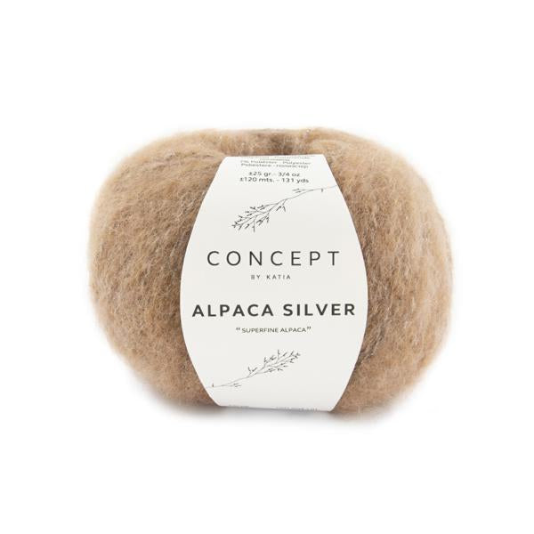 Alpaca Silver by Katia filati