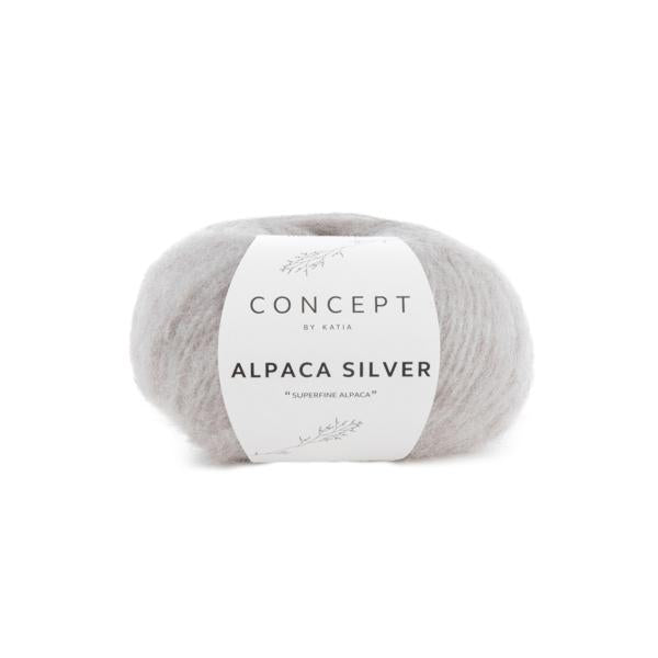Alpaca Silver by Katia filati