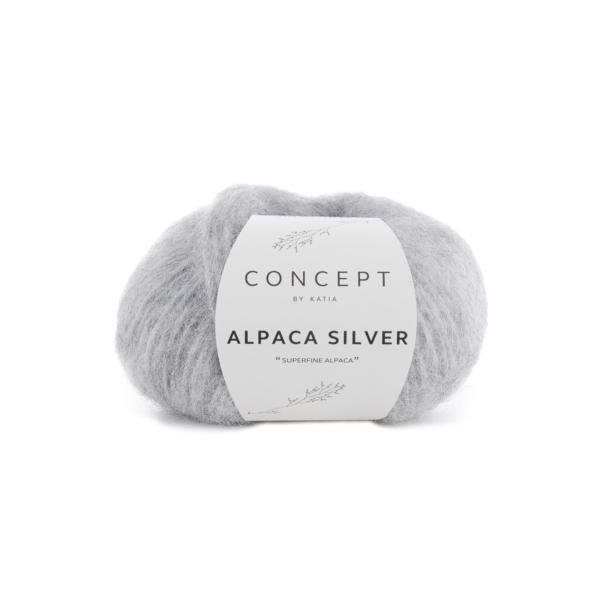 Alpaca Silver by Katia filati