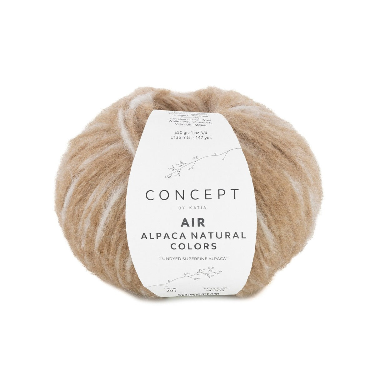 Air Alpaca Natural Colors by Katia