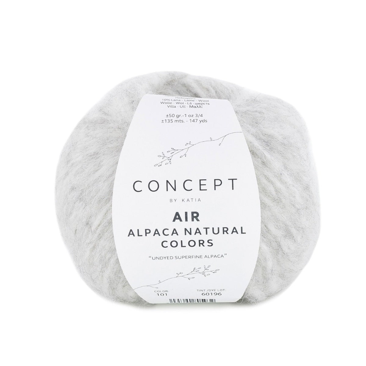 Air Alpaca Natural Colors von Katia